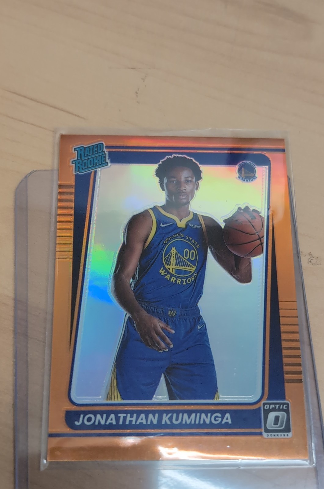 2021-22 Panini Donruss Optic - Rated Rookie Jonathan Kuminga #190 Orange /199 RC