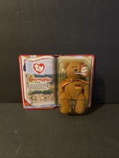 TY Teenie Beanie Babies Germania The Bear 1999 McDonald’s Imternational Bears II