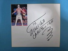 Mistico Hand Signed Japanese Shikishi Board Autographed Caristico Sin Cara