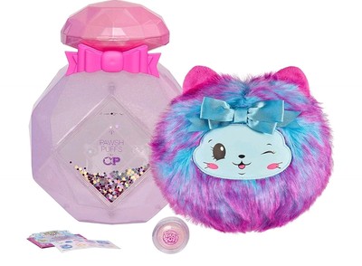 Pikmi Pops Cheeki Puffs Purrfume The Cat 7'' Stuffed Animal Scented Plush Wink