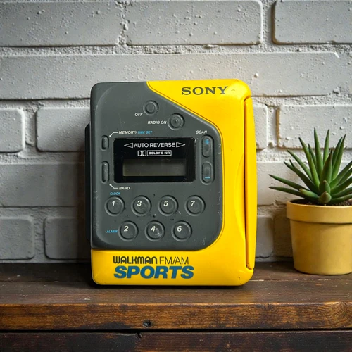 Vintage Sony Sports Walkman WM-AF59 AM/FM Radio Cassette Player PARTS ONLY