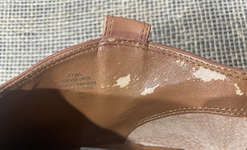Ivanka Trump Botines Talla 6 Cuero Marrón Juno Tacón Medio 2.25” Tacón NUEVO - Imagen 9 de 12