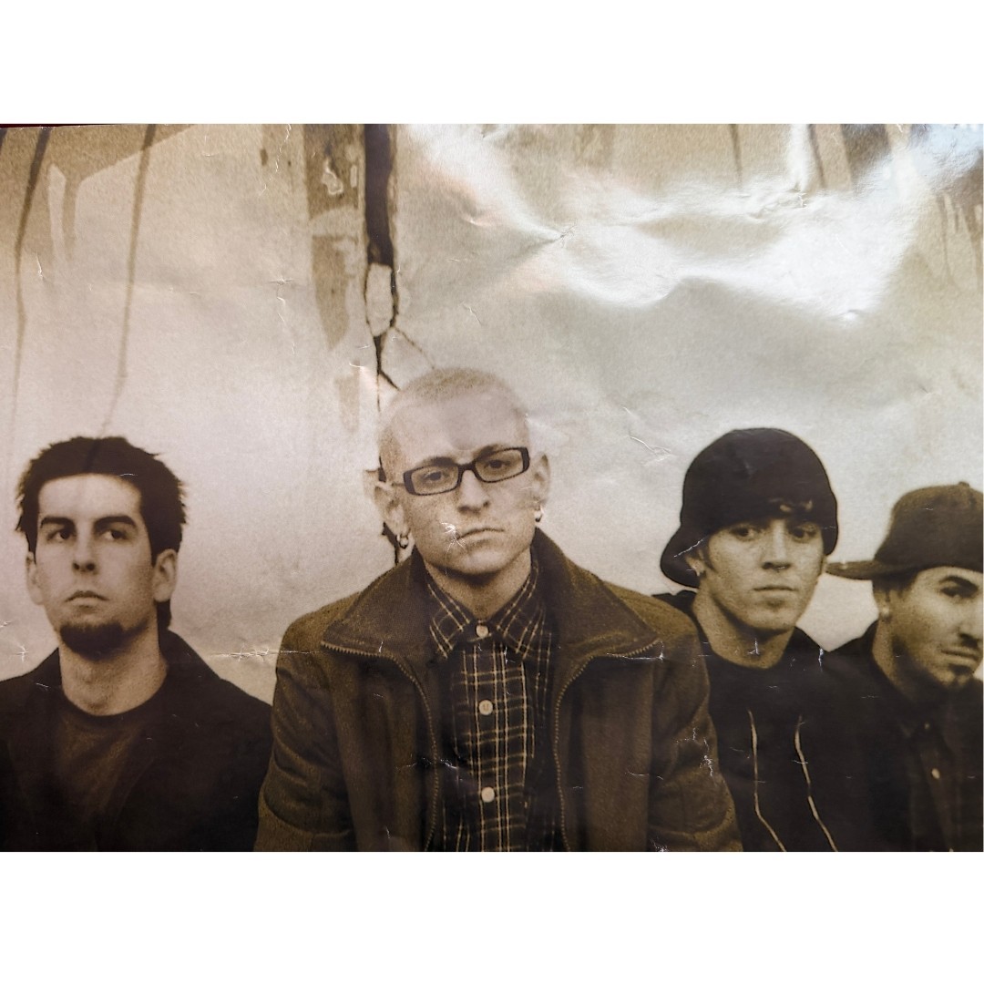 2003年 Linkin Park 35mm ネガ フィルム 写真 リンキン Vintage Linkin Park 2003 Poster 22x34 Band Merch Funky Y2K Poster