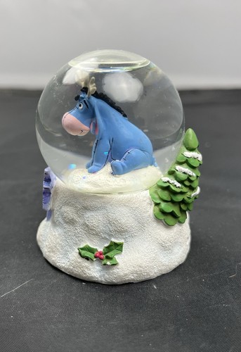 Eeyore Mini Globo de Nieve Sello Winnie The Pooh Cruce de Reno - Imagen 2 de 6