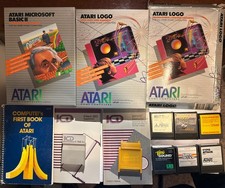 Huge Atari Computer Utility, Programming & Language Cartridges And Books, Lot9