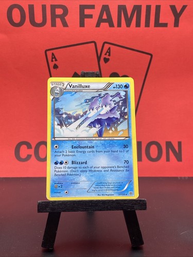 Vanilluxe 37/135 Plasma Storm Pokemon TCG Regular Rare 2012 NM