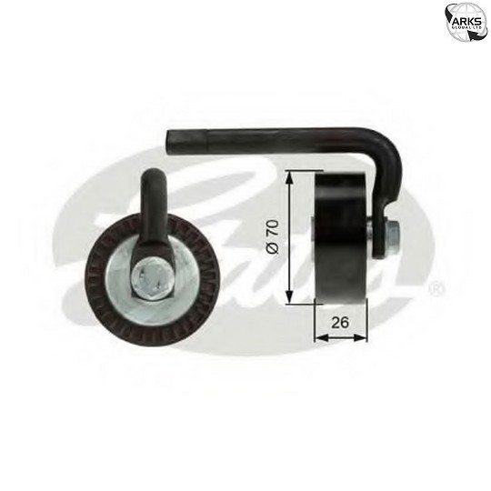 GATES-OE T39012 Belt Tensioner, V-ribbed belt for BMW - Image 13