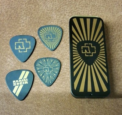 Rammstein - 4 Gitarren Pics in Box 