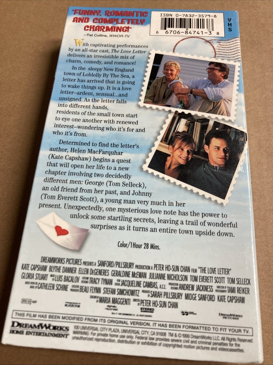 (未使用･未開封品)Love Letter [VHS] The Love Letter (VHS, 1999) for sale online | eBay