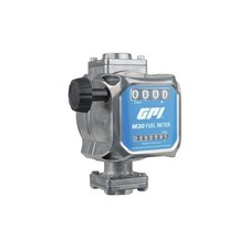 GPI - M30 Modular Mechanical Fuel Meter in GALLONS, 5 to 30 GPM, 1  NPT In