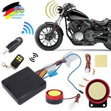 12V Motorrad Alarmanlage mit Motorstart Funkfernbedienung f&uuml;r Alle Roller Moped-