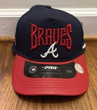 Atlanta Braves Pro Standard 2.0 Pro Pinch Strapback Hat - NWT!