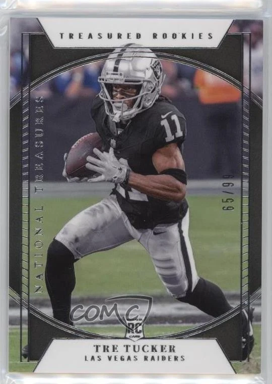 Tre Tucker Panini National Treasures Treasured Rookies #TRCTTR Base