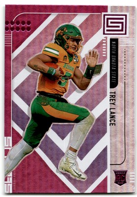 2021 Panini Chronicles Draft Picks  #160 Trey Lance Status Base Pink