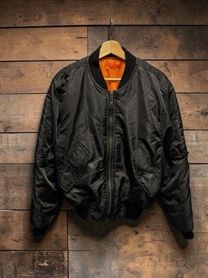 Mil-Tec MA-1 Flyer's Man Intermediate Bomber Jacket in Black