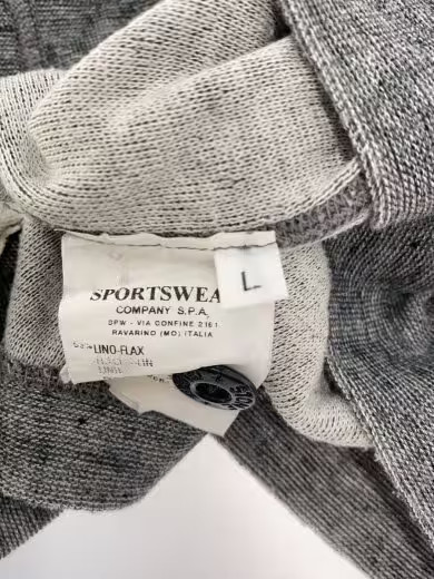 STONE ISLAND/03ss//Polo shirt/L/Linen/GRY/Solid/38152c64/4503 thumbnail 4