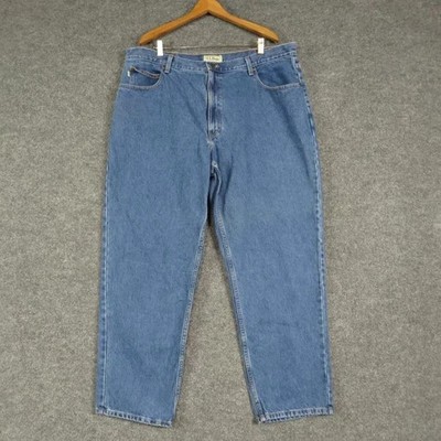 LL Bean Jeans Mens 41x30.5 Outdoors 100% Cotton Straight Leg Denim 5 Pocket