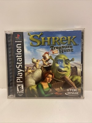Shrek: Treasure Hunt (Sony PlayStation 1, 2002) PS1 Tested, Working