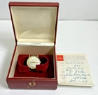 1969 Gold Filled Omega Seamaster 600 17 Jewels Watch w/ Box & Papers Non-Working