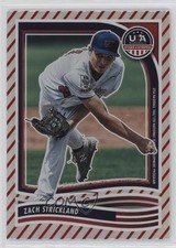 2024 Panini Stars and Stripes Stripes Zach Strickland #119 0i4k