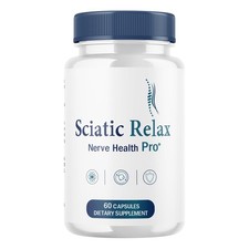 Valdivia Sciatic Relax 60 Capsules Daily Wellness Supplement Made in USA Premium