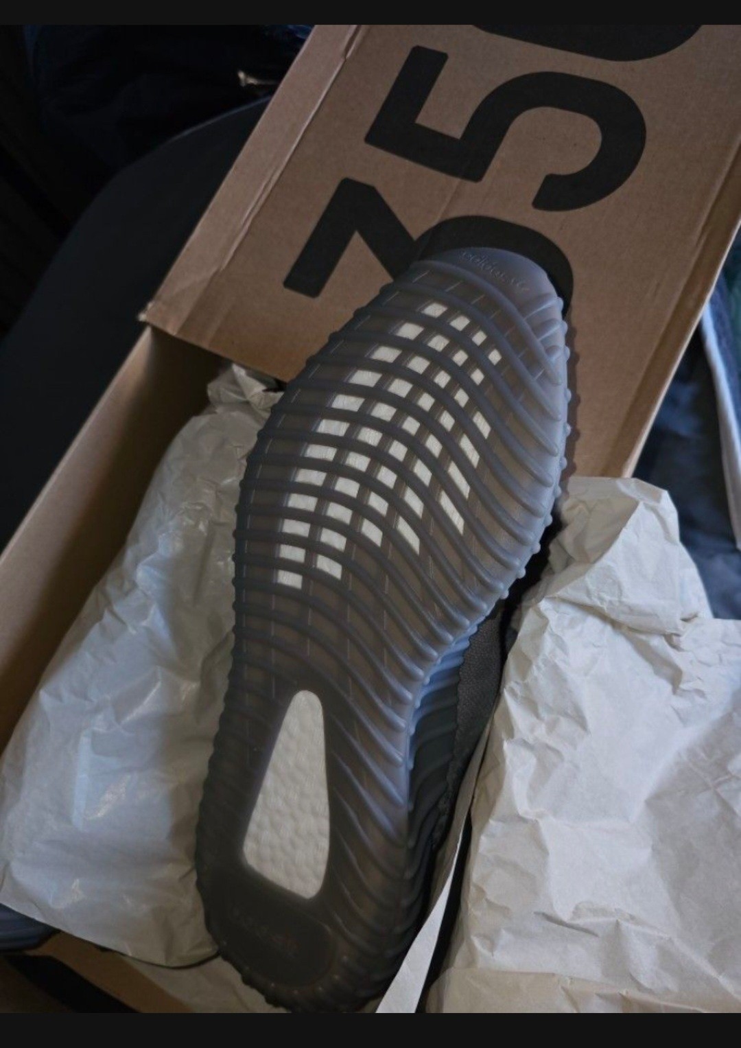 adidas YZY Yeezy Boost 350 V2 Steel Grey Size 10M thumbnail 3