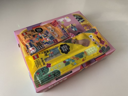 LEGO DOTS Cornici e Bracciale Gelato 41956 Cool Cactus 41922 Punti Extra - Foto 7 di 7