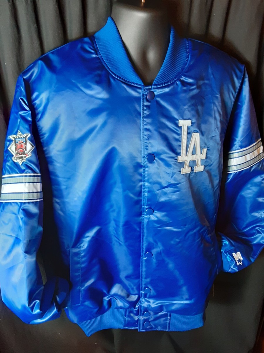 Los Angeles Dodgers MLB Men's Quilt Lined Front Snap Starter