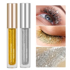 2 Stück Glitzer-Mascara mit Diamant-Effekt, ...
