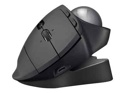 Logitech MX Ergo Plus Advanced Wireless Trackball Mouse With