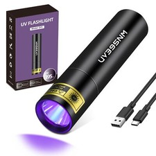 UV Flashlight Black Lights Wood  s Lamp Powerful Mini Portable, LED 395nm U