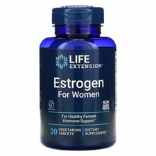 Life Extension Östrogen für Damen 30tabs Brokkoli/Estro8PN/Lakritz/ Vitex