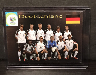 PANINI TEAM GERMANY 2006 WORLD CUP FOIL CARD RARE!!!! | eBay