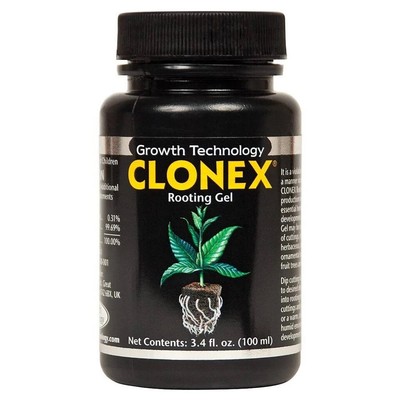 (8 pk)Growth Technology CloneX Rooting Gel 3.4 oz 100 ml clone x cloning hormone