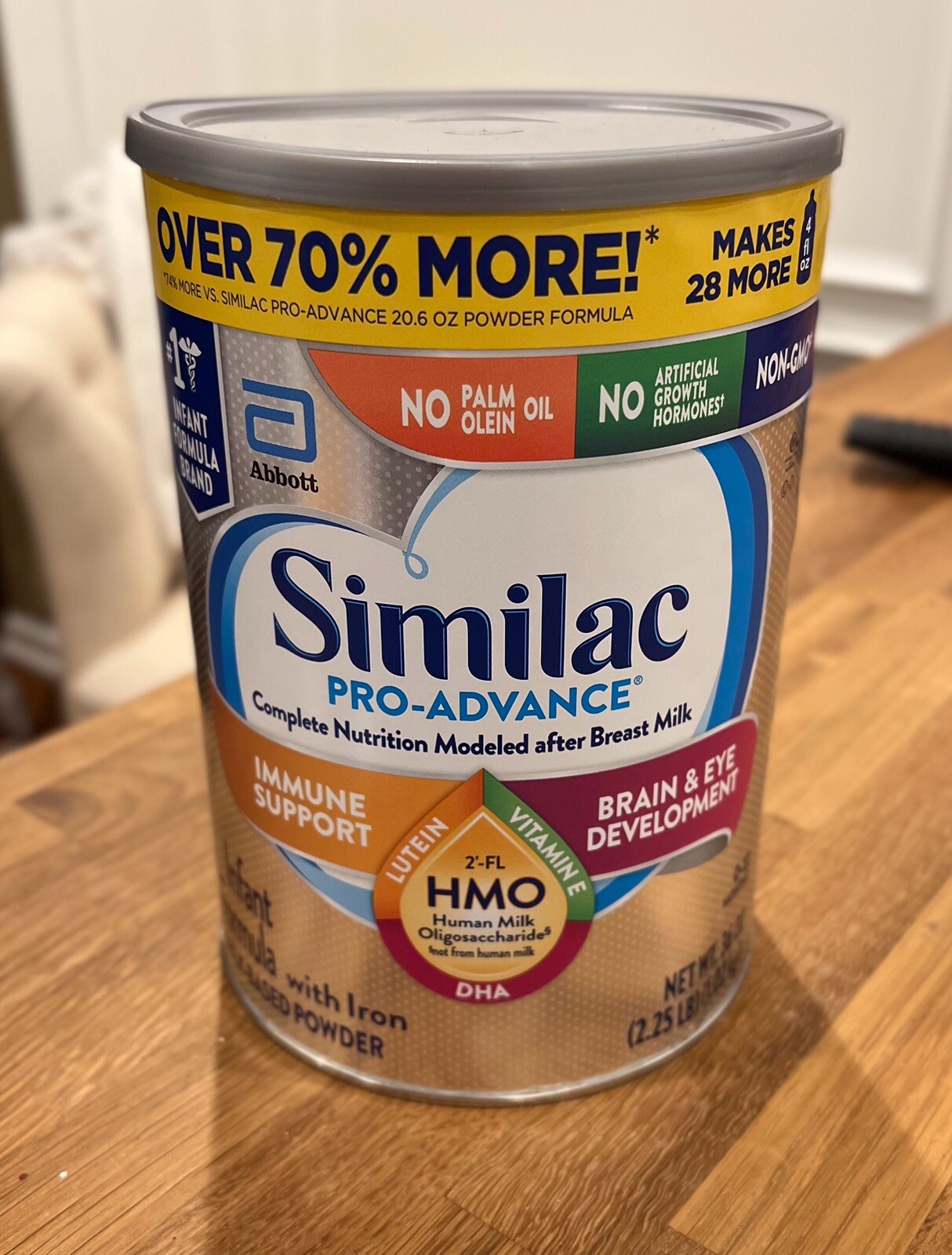 1 New Can 36oz of Similac ProAdvance Infant Grelly USA
