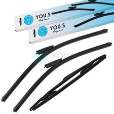 YOU.S Original SCHEIBENWISCHER SET VORNE + HINTEN f&uuml;r MERCEDES / RENAULT - NEU