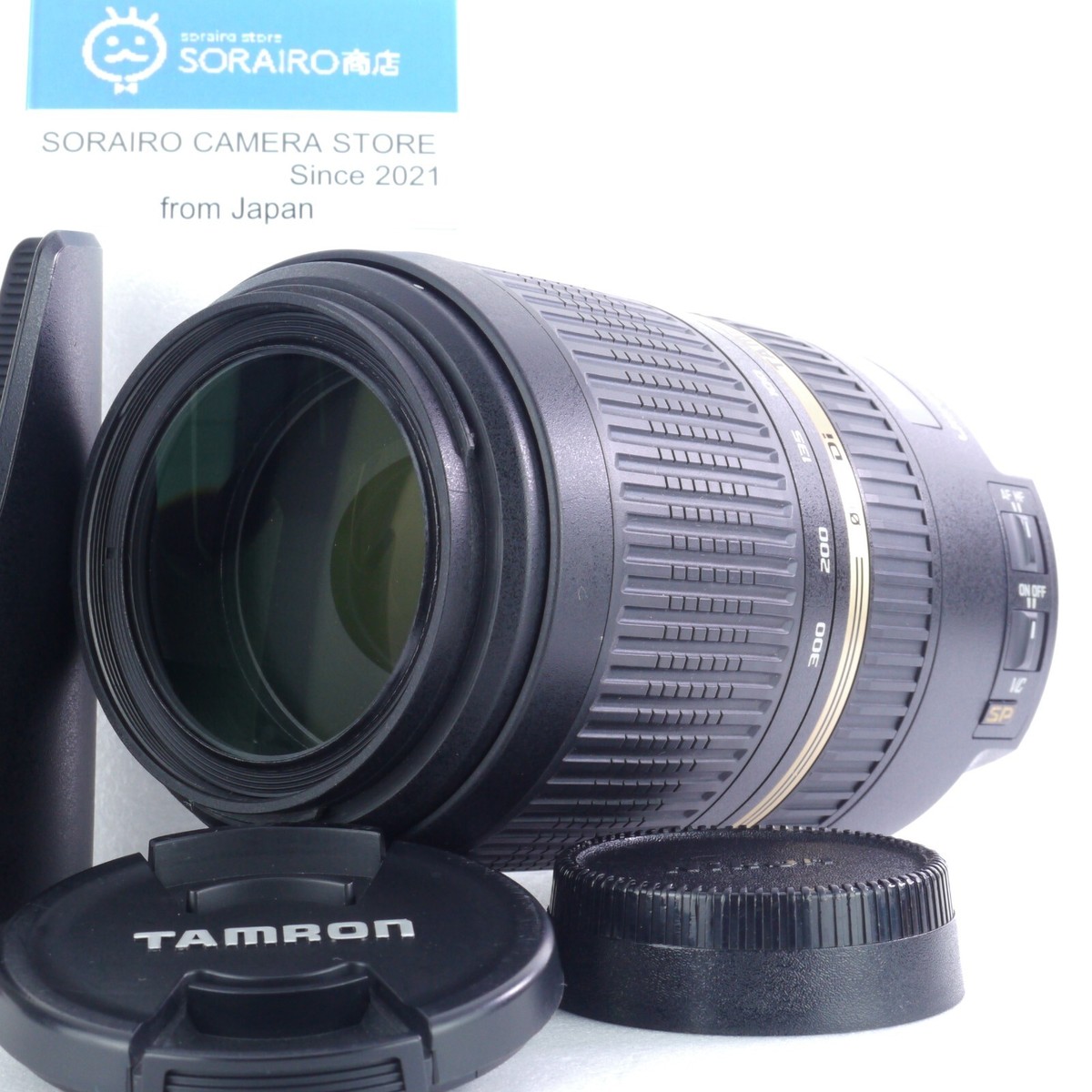 TAMRON SP 70-300mm F/4-5.6 Di VC USD Lens W/Hood [Near Mint] for