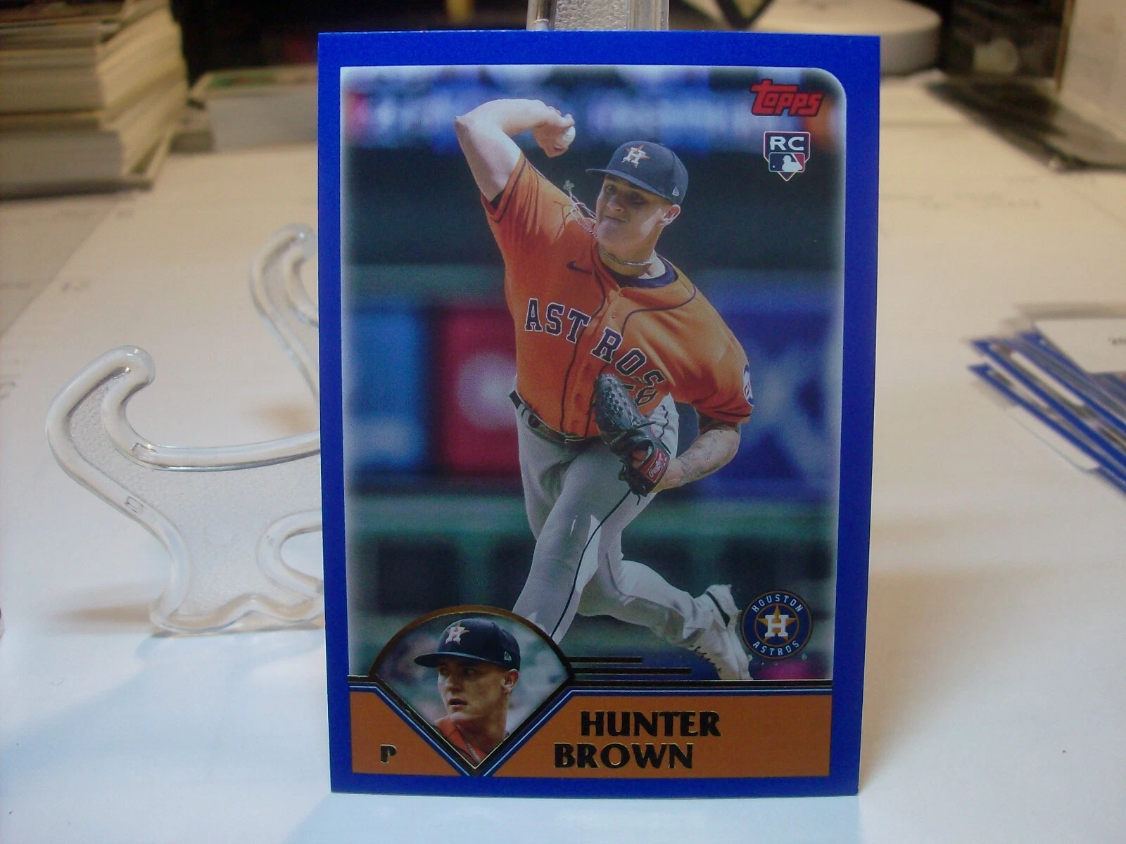 2023 Topps Archives  #273a - Hunter Brown RC - Houston Astros  23-072