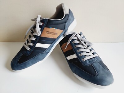 NEW Arrigo Bello Causal Men s Walking Shoes Blue Size 12