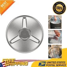 Smokeless Pellet Adapter for Fire Pits | 17.3 in Stainless Steel Design