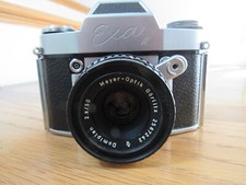 Ihagee Exa ll Camera Meyer-Optik Gorlitz 25872542 Domplan 2.8/50 Lens- All As-Is