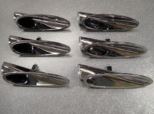 1956 Buick Special Fender Porthole Set Of 6 Front Portholes 56 New Nice Chrome