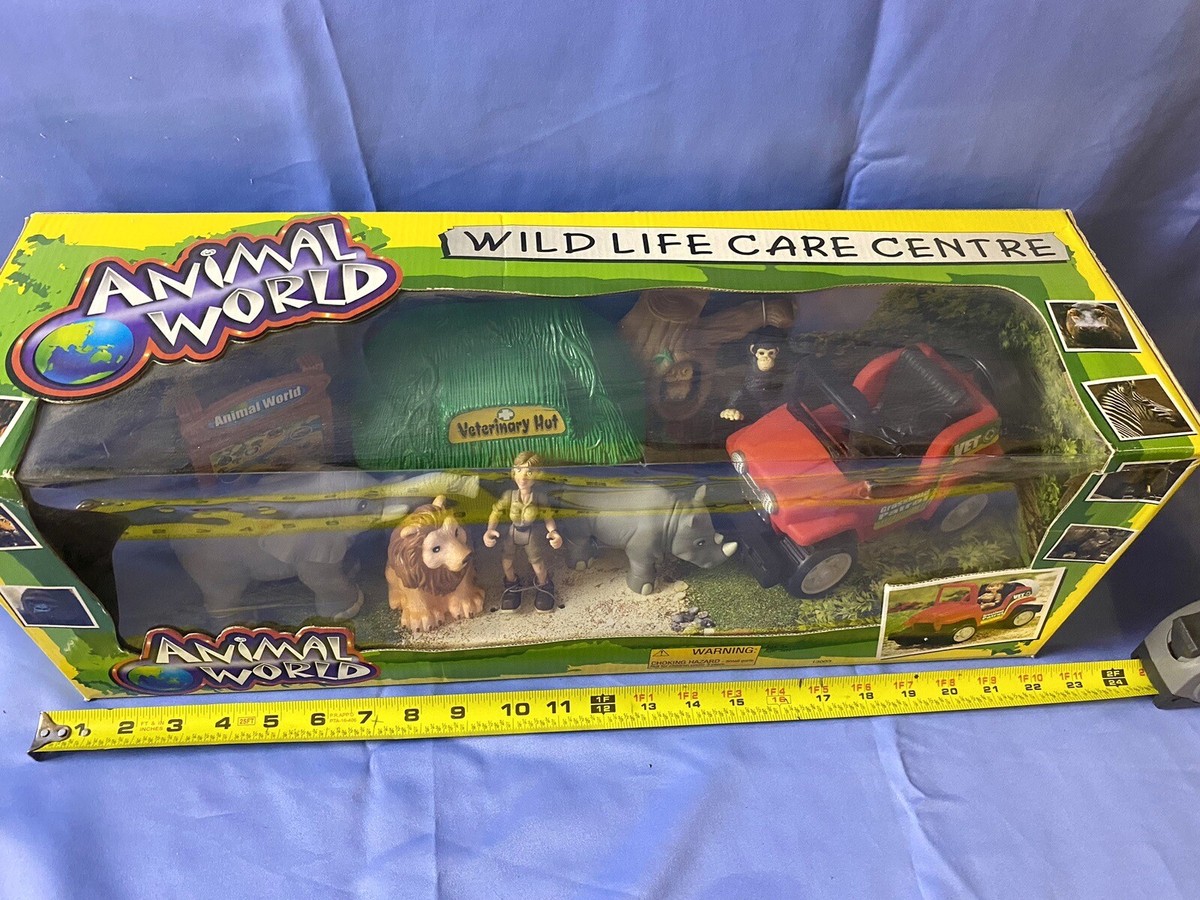 New Vintage Keenway Animal World . Wild Life Care Center. Action