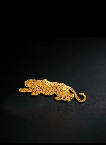 Nuevo Broche Esmalte Leopardo Prendedores Animal Juego de 6 - Imagen 4 de 8