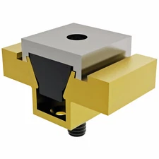 MITEE-BITE USA #60075 1 Piece UniForce Machinable Fixture Clamp w/Locking Plate