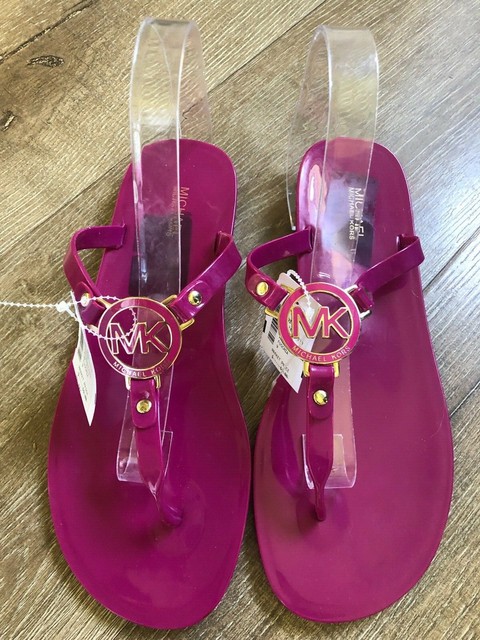 hot pink michael kors sandals