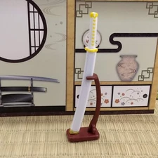 Demon Slayer Zenitsu Agatsuma Assembled Mini Nichirin Sword Collection 3" Gacha