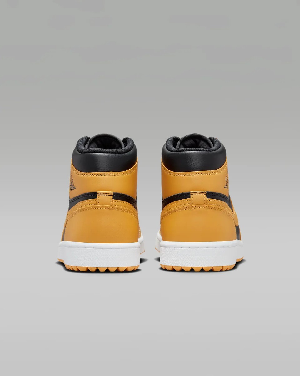 New Nike Air Jordan 1 High G Golf Shoes - Pollen (DQ0660-700 New Nike Air Jordan 1 High G Golf Shoes - Pollen (DQ0660-700