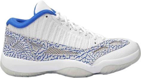 シューズ(男性用) NIKE AIR JORDAN 11 RETRO LOW IE 27.0 Nike Air Jordan 11 Retro Low Top IE Black Cement Shoes
