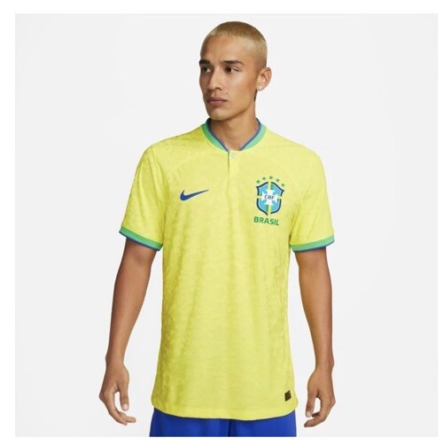 Nike Brazil Home Soccer Jersey (DN0618-740) Brand New! With Tags